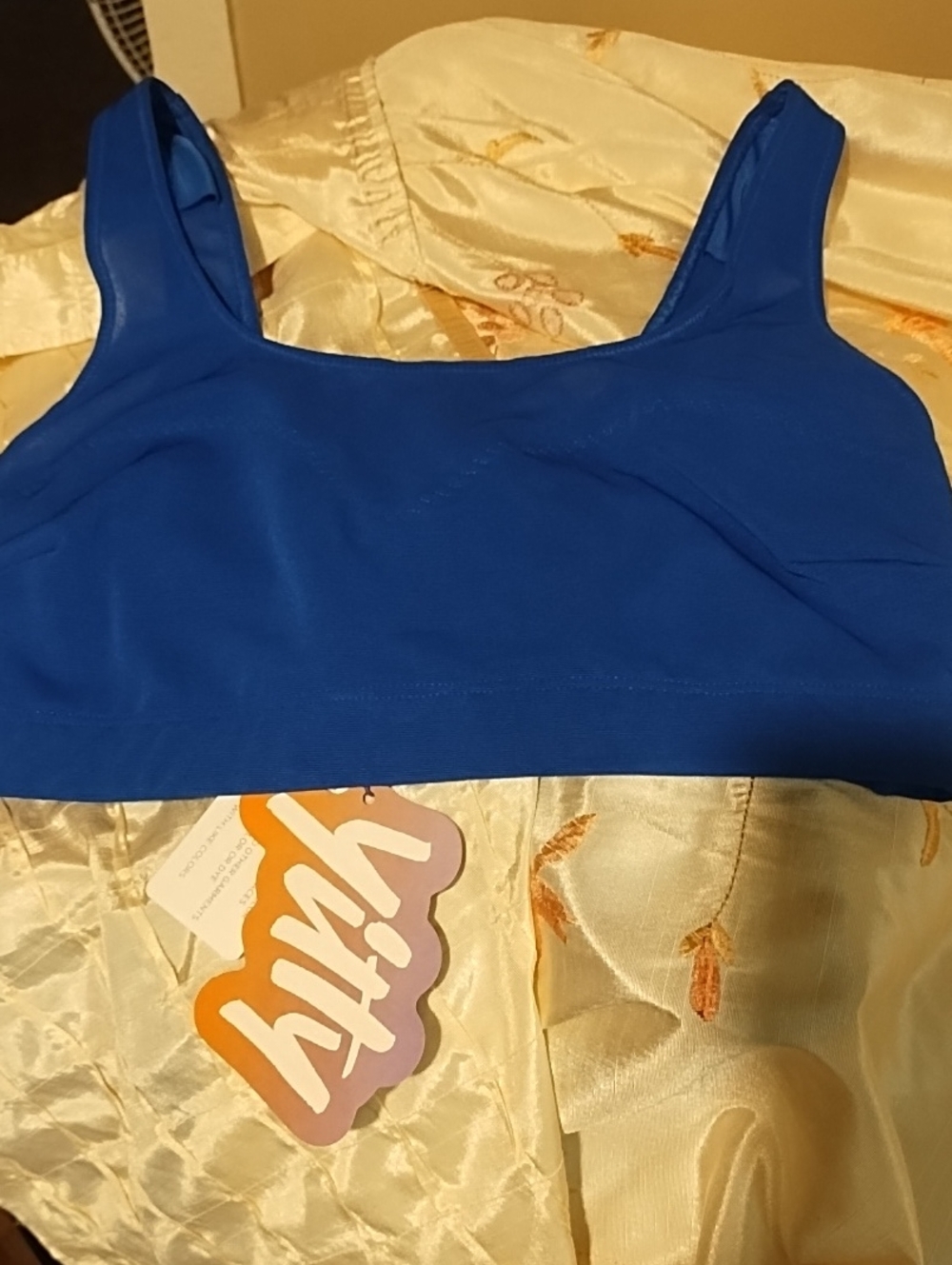 YITTY NWT Women's Medium Royal Blue Athletic Bra.